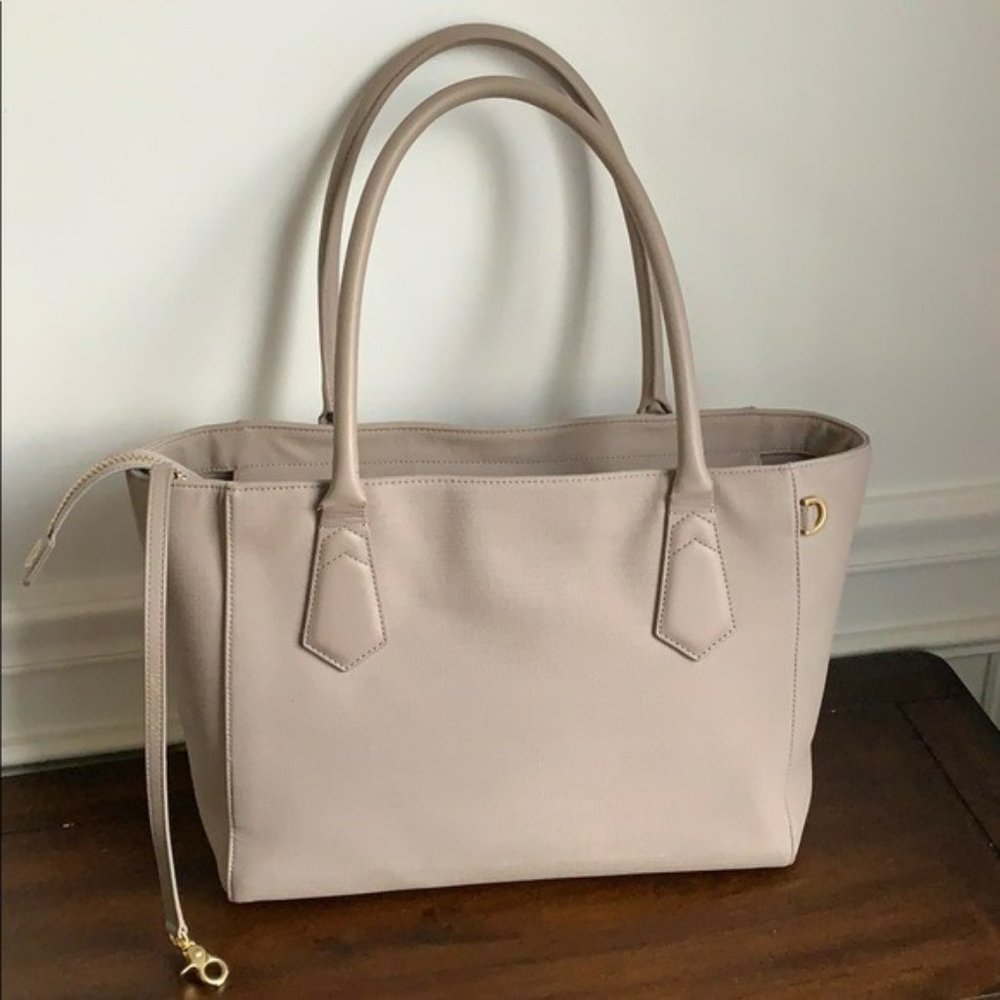 Dagne Dover Signature Tote - Bleeker Blush, Classic Size
